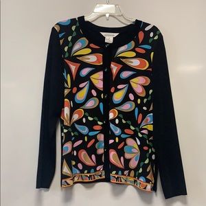 Exclusively Misook Button Up Cardigan/Jacket